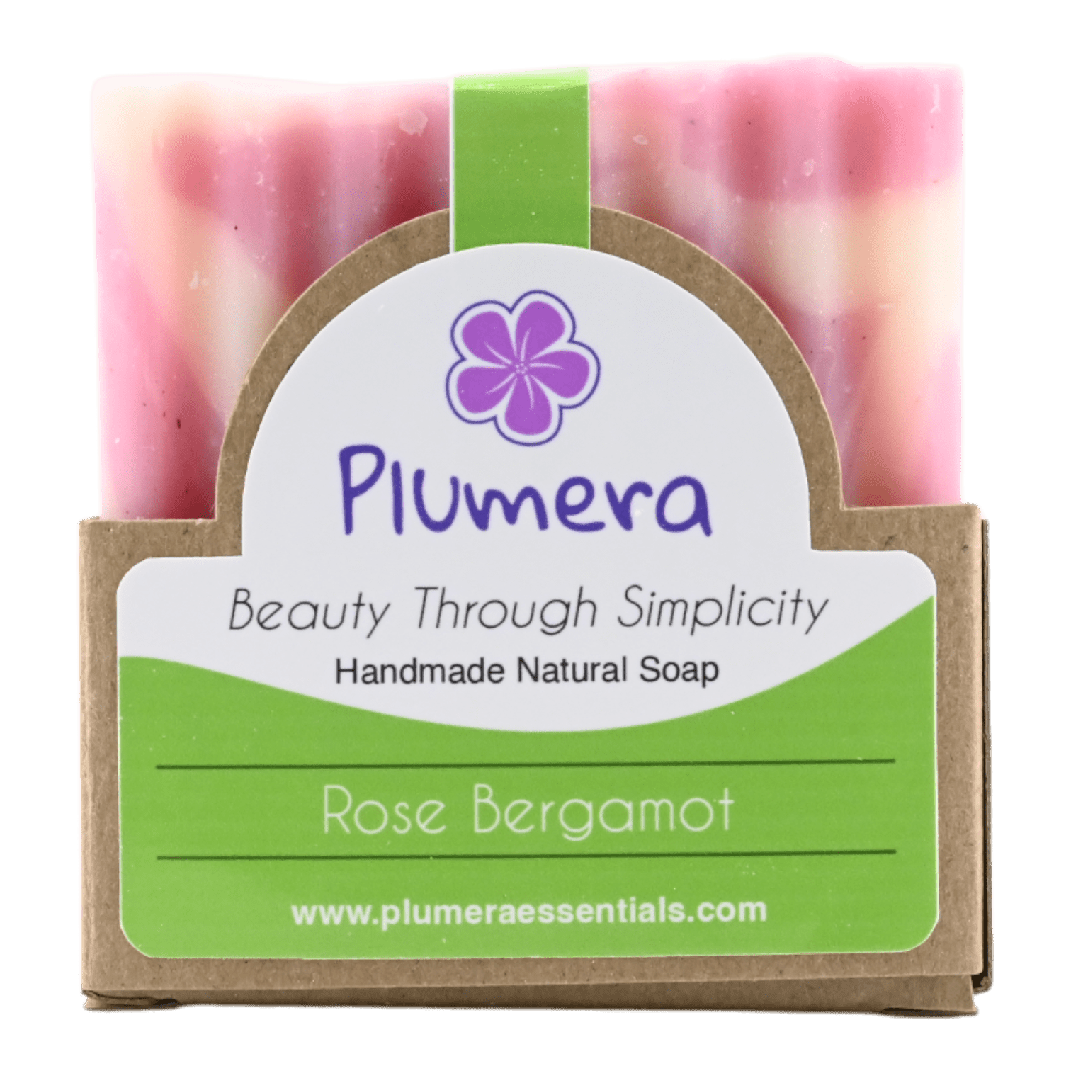 Rose Bergamot Natural Soap - Image 1